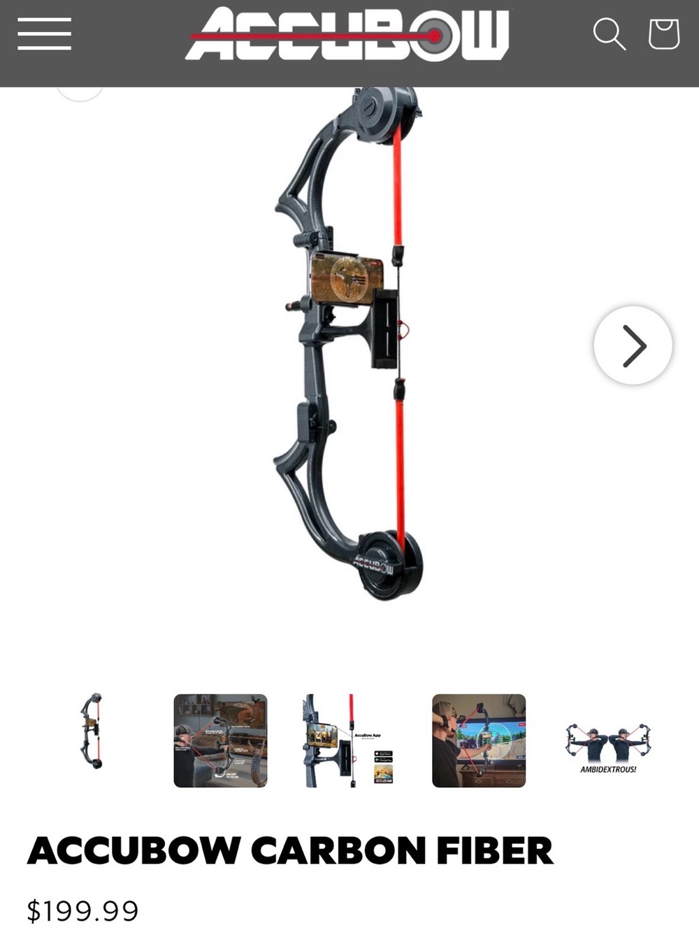 Accubow Carbon Fiber 2.0